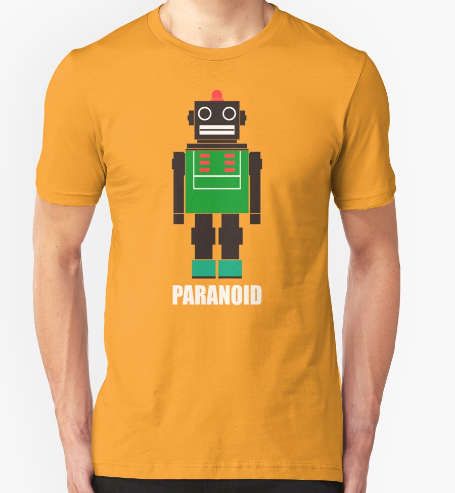 t shirt paranoid