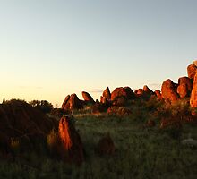 Yuendumu Ancestral Landmark by Katrina Gubbins