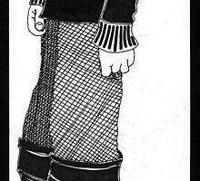 Selv Portraid ov Me wid Cold by limerick