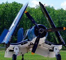 1945 Goodyear FG-1D Corsair by Robert Burdick