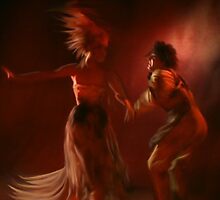 The fire dance by JamesBryan