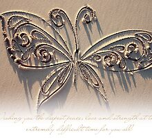 Peace, Love and Strength (Card for a gravely ill baby or child) by CarlyMarie