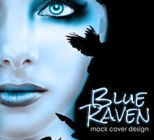 Blue Raven by Regina Wamba