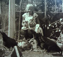 My mother, 1923 by Heidi Mooney-Hill