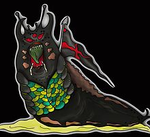 The Black Queen's Pawn - Mucus Pet - coloured by vampvamp
