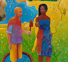 Wishing well by Richard Heley