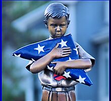 Receiving The Flag by Don Siebel