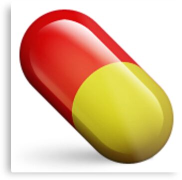 Poker sign and pill emoji