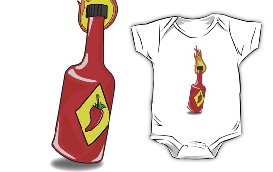 Cartoon Hot Sauce