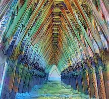 Under the Sea Cabin's Pier by suzannem73