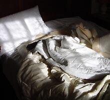 Crumpled Bed by DriftWords