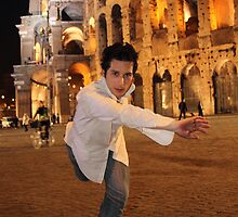 Matteo- Night at the Colosseum by Jeff Holcombe