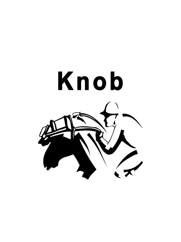 "Knob Jockey" Stickers by Shontay Redbubble