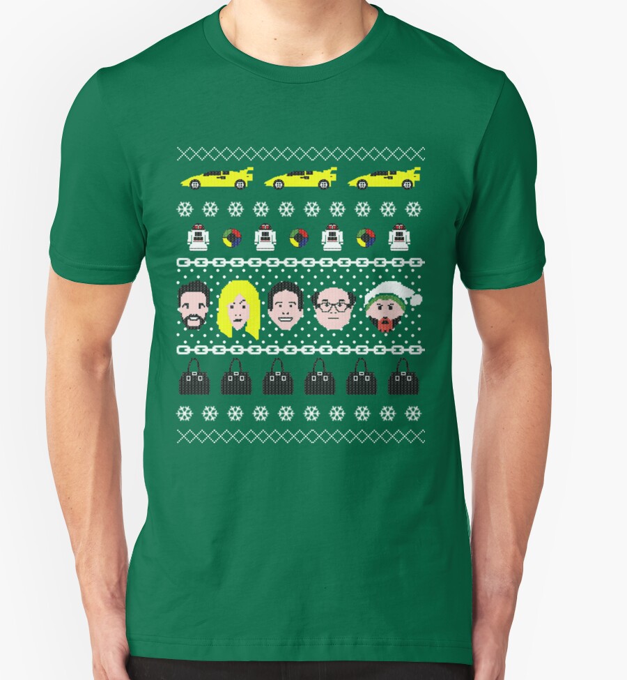 Its Always Sunny- Ugly Christmas Sweater ... T-shirt T-Shirts