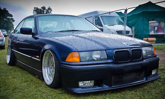 STATIC LOW BMW E36 M3 On Sawblades NardoMedia