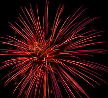Colorful, Brilliant Fireworks! by Kenneth Keifer