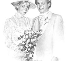 Russian Bride and Groom by Mike Theuer