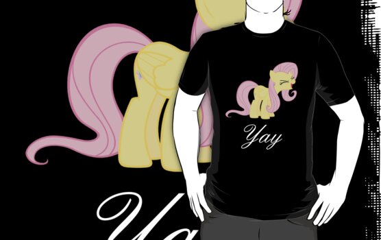 fluttershy yay shirt