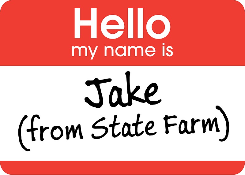  Jake From State Farm Stickers By Marc Bublitz Redbubble