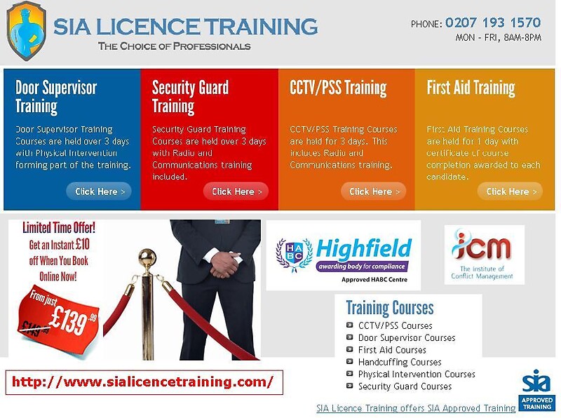 "SIA License | Easy Training Courses | SIA Licence Training" By ...