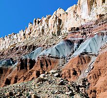 The Waterpocket Fold, Capitol Reef NP, Utah, USA by Kenneth Keifer