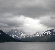 Gloom over the Norweigan Fjords by Sarah Jane Bingham
