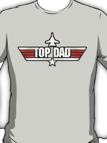 top gun top dad t shirt