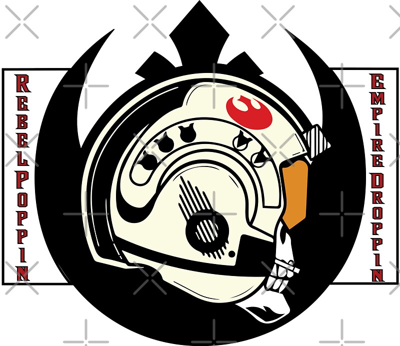 quot rebels poppin empire droppin quot stickers by sgtstebe quot rebels poppin empire droppin quot stickers by sgtstebe