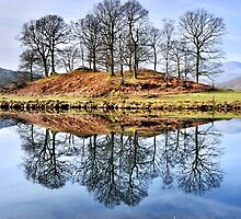 River Brathay Reflections - The Lake District by Dave Lawrance
