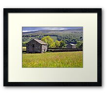 Summer Meadow, Wharfedale - The Yorkshire Dales Framed Print