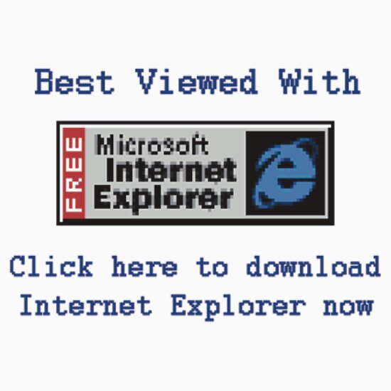 Best Viewed with IE