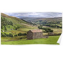 Swaledale Panorama - The Yorkshire Dales Poster