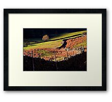 Last Light - Langdale - The Lake District Framed Print