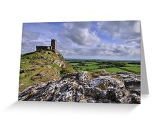 Brentor Church, Dartmoor National Park - Devon Greeting Card
