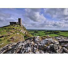 Brentor Church, Dartmoor National Park - Devon Photographic Print