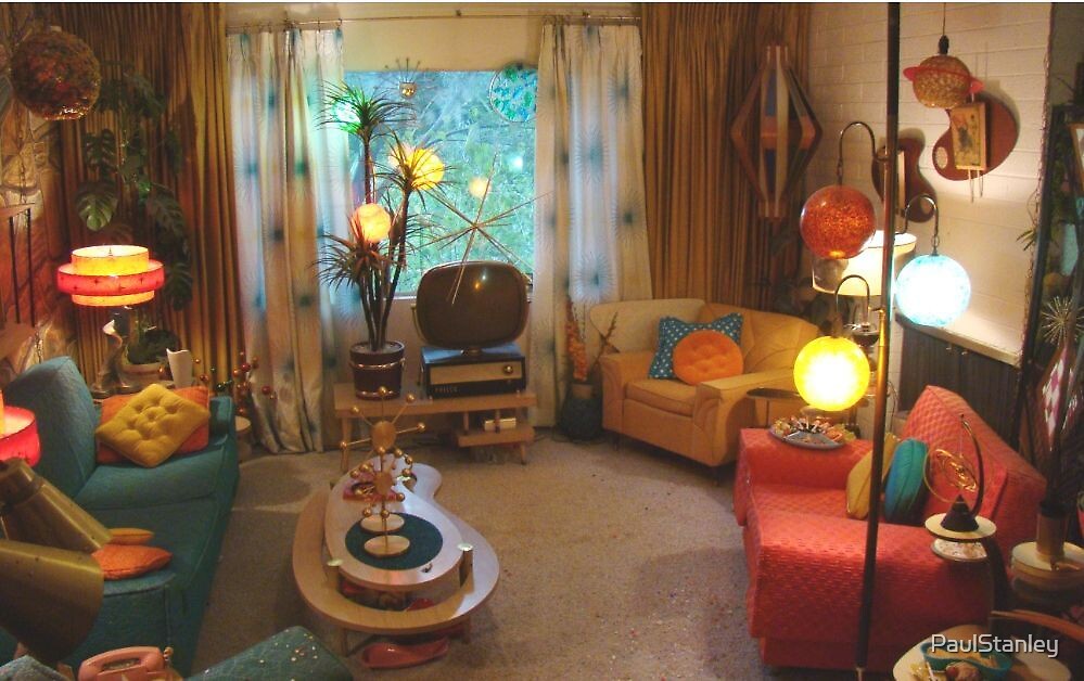 living room ideas 1950s