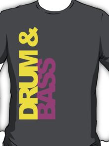 drum and bass t shirt