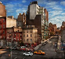New York - City - Greenwich Village - The corner of 10th Ave & W 18th St by Mike Savad