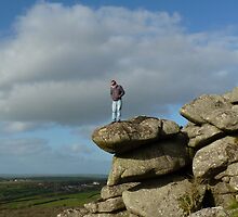 Man V Nature.....Helman Tor, Cornwall. by greenstone