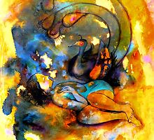 lucid dreaming in the safe shelter of an ink blot by annamora
