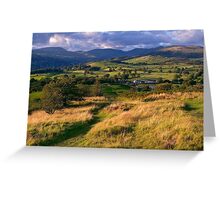 The View from Orrest Head - The Lake District Greeting Card