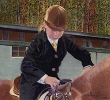 Remember When... Horse and Child Painting by Patricia Barmatz