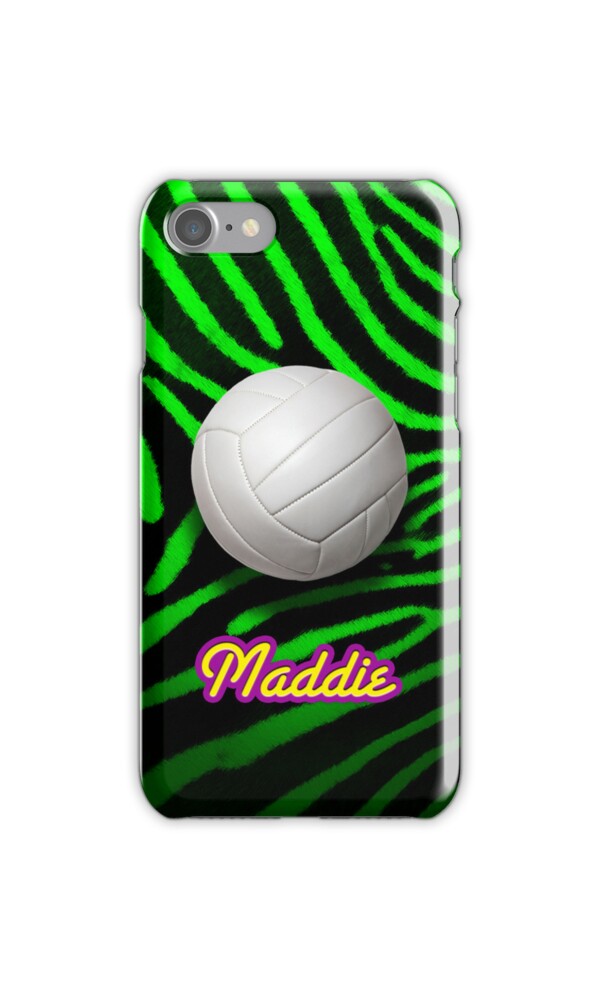 "Volleyball Zebra iPhone Case" iPhone Cases & Skins by Christopher