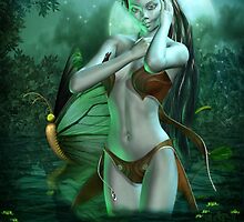 Maurelle - Wood Nymph by SusanAnn Avery