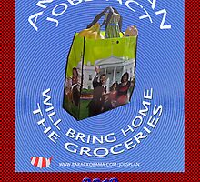 Obama's American Jobs Act Poster by DAdeSimone