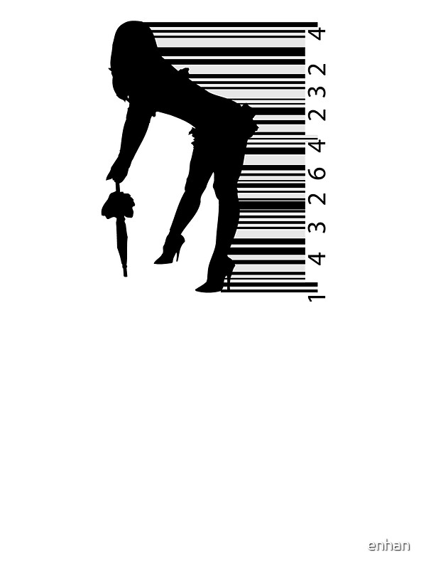 Barcode Sexy Girl Stickers By Nhan Ngo Redbubble 4399