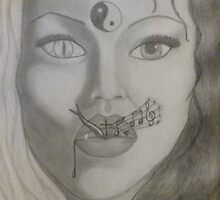 Duality - Self Portrait of A Human Being by DeeLishess
