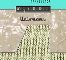 Vintage Transistor Radio - Seafoam Green by ubiquitoid