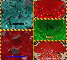 Sugar Free Low Carb Gummies Collage by Jonice