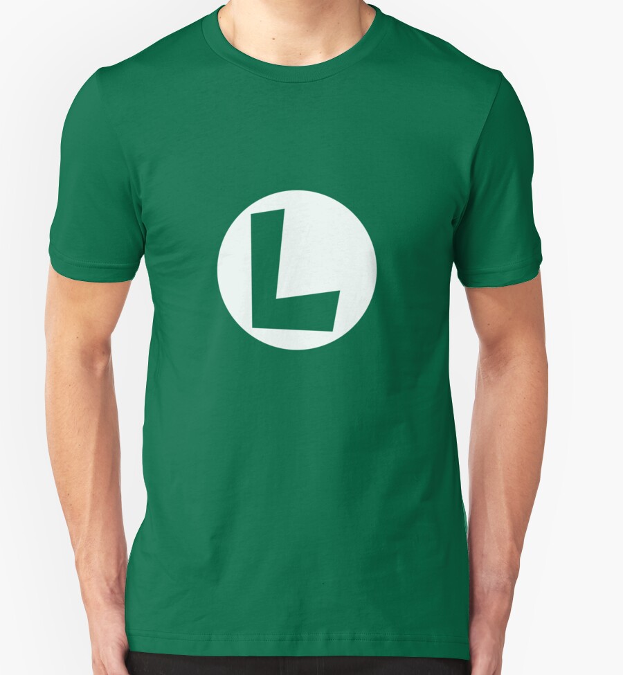 adult luigi shirt